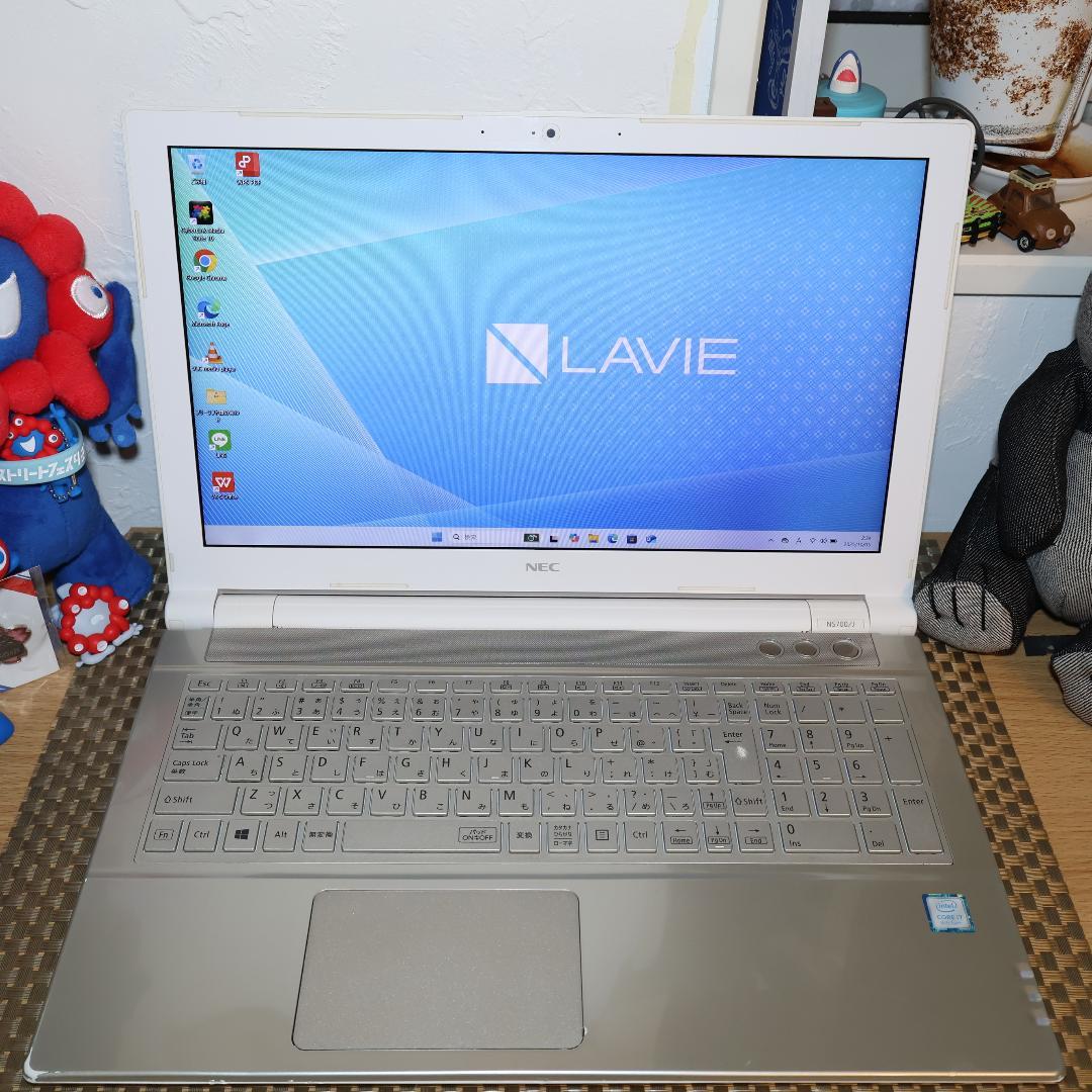 希少色！Win11公式対応8世代i7/メ16/新品SSD480/ブルーレイ/無線