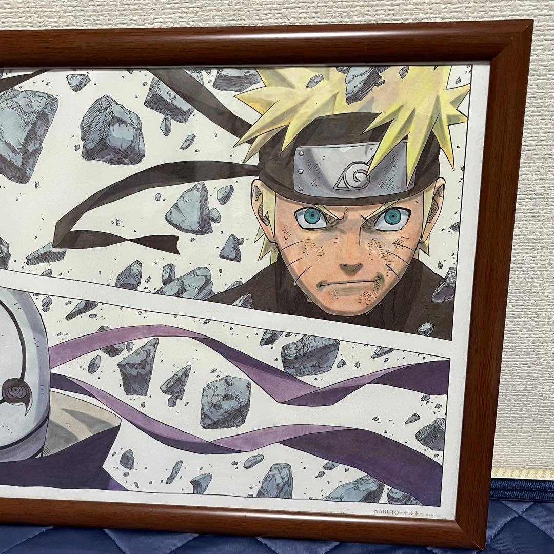 ナルト NARUTO うちはオビト　複製原画/複製原稿