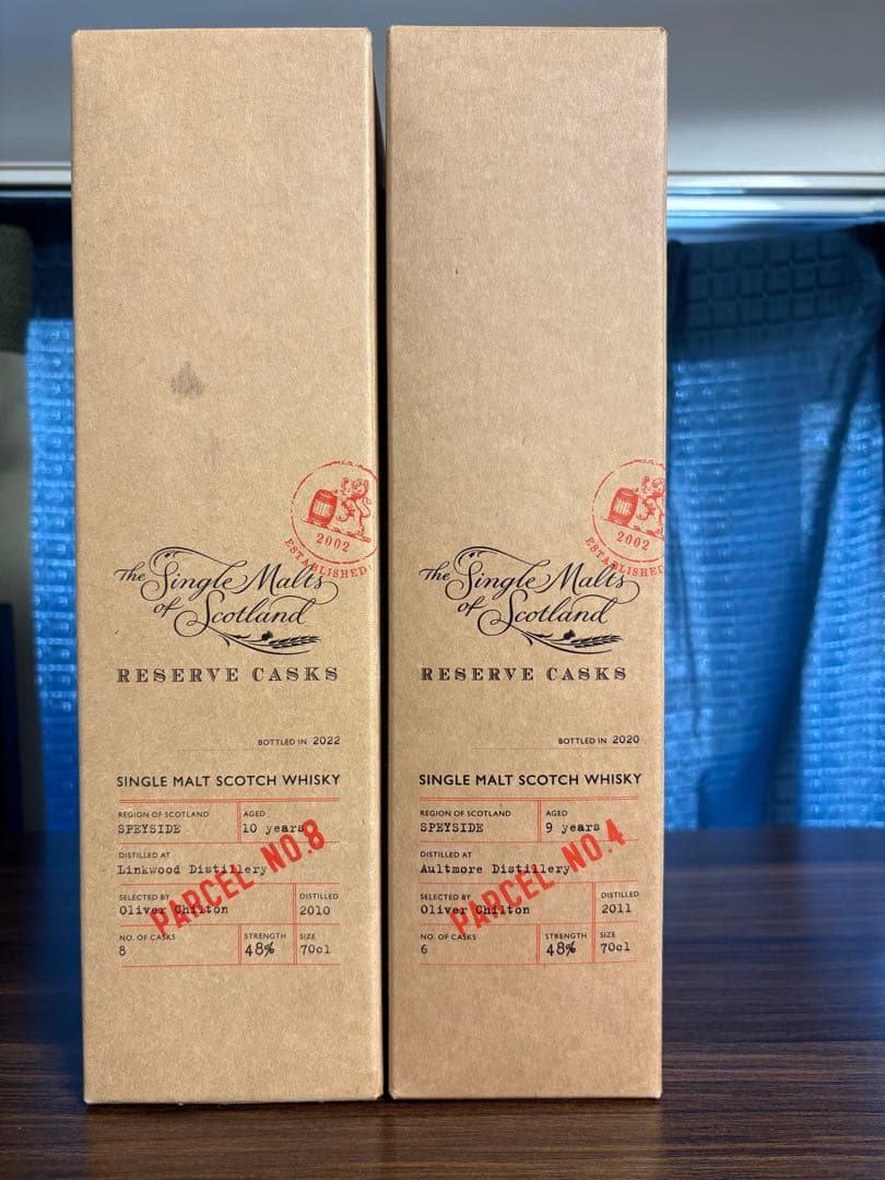 ザシングルモルツ　スコットランド　オルトモア　2011リンクウッド 2010年