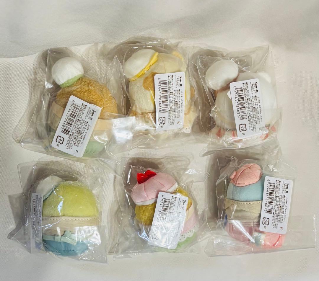 限定 すみっコぐらし展 てのりぬいぐるみ 6種コンプリート すみっコマルシェ