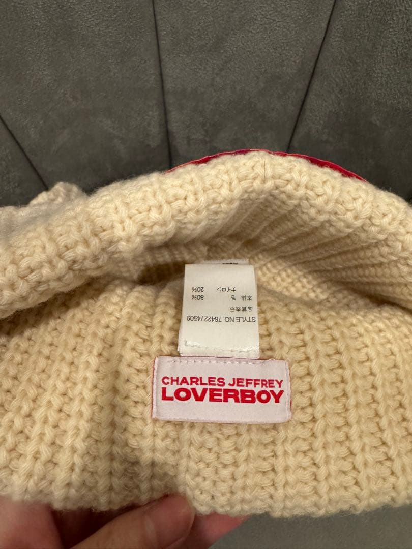 CHARLES JEFFREY LOVERBOYキツネ耳（猫耳）ニット帽