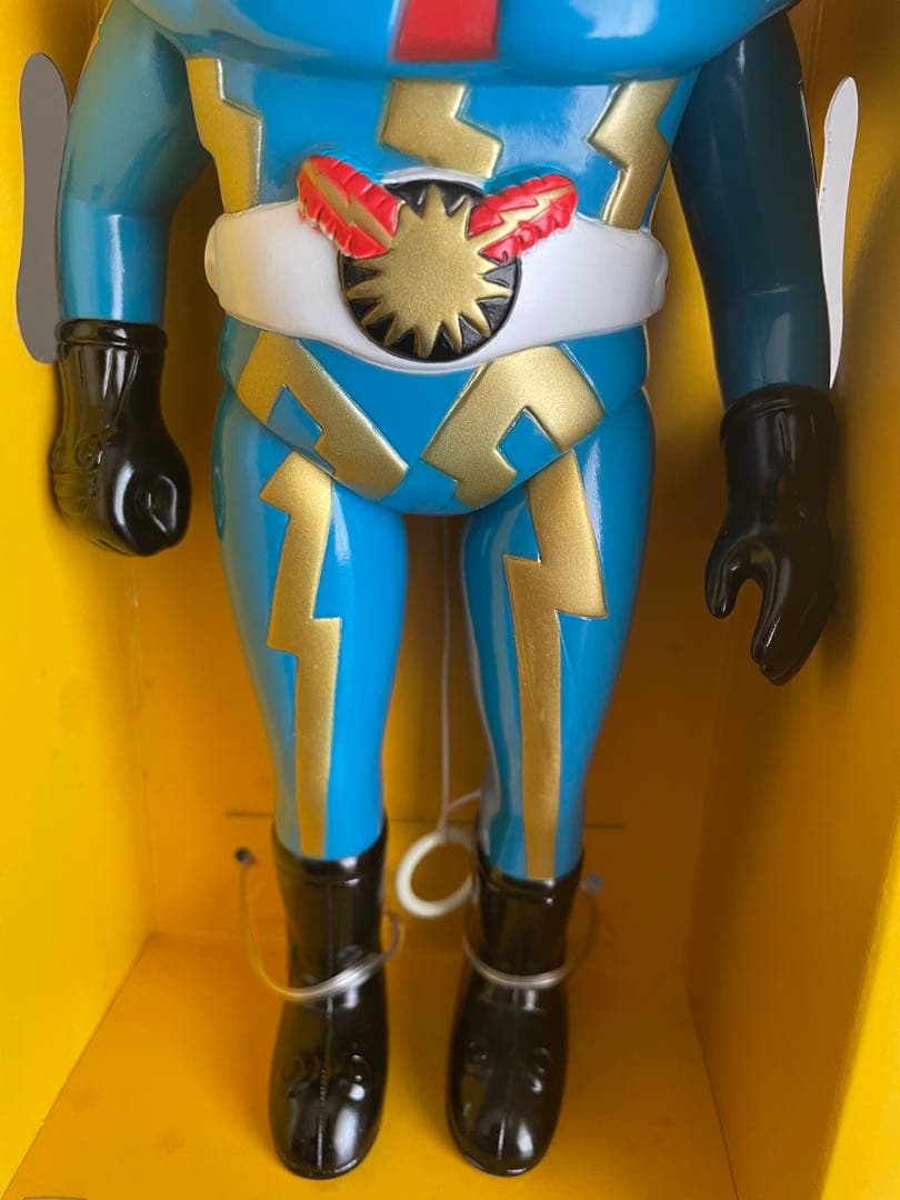 マスダヤ トーキング イナズマン フィギュア ソフビ 動作品 完全復刻 増田屋