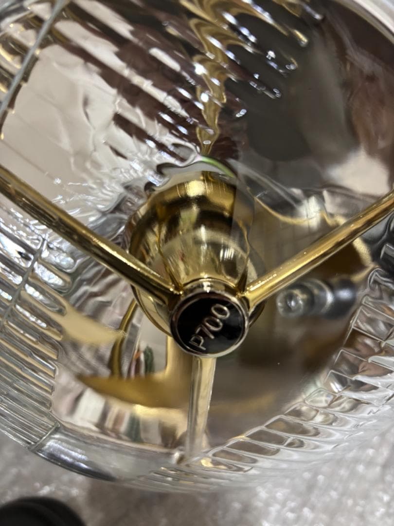 新品 スリーポイント P700 ヘッドライト ゴールド ルーカス 7インチ