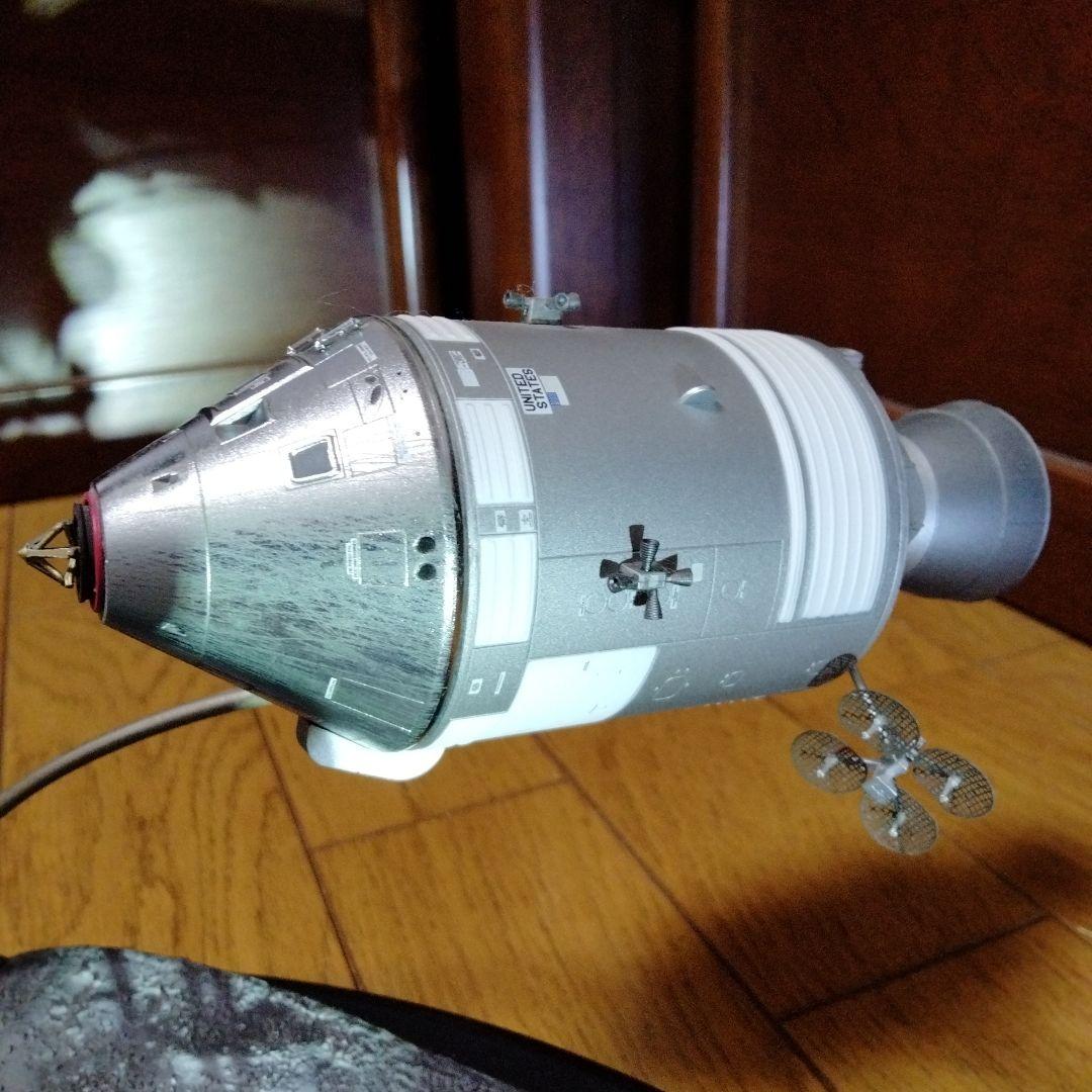 APOLLO11月着陸船と指令船のモデル 1/72