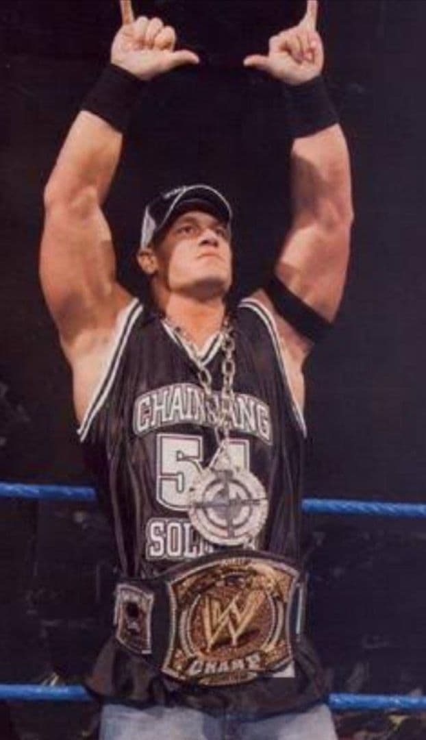 ジョン・シナ3点セット（バスケシャツ・直筆サイン・TOYベルト）