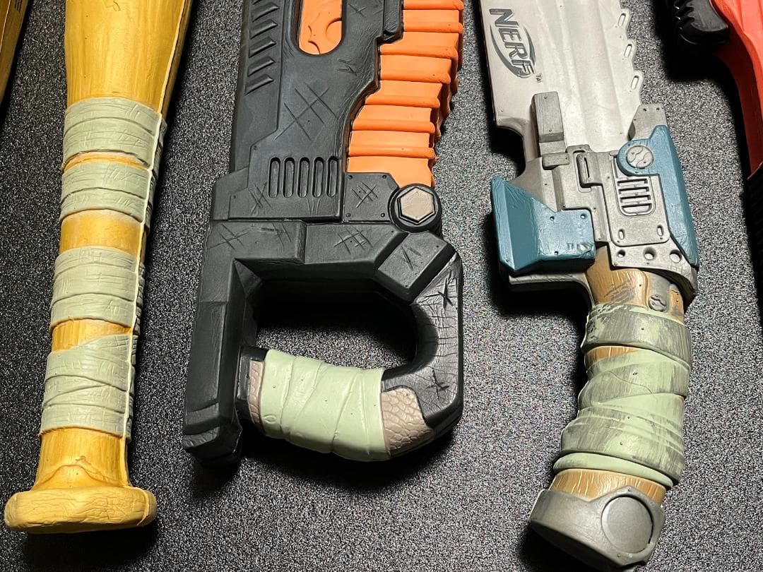 ナーフ ゾンビストライク マチェット Zバッド チェーンソー レンチアックス