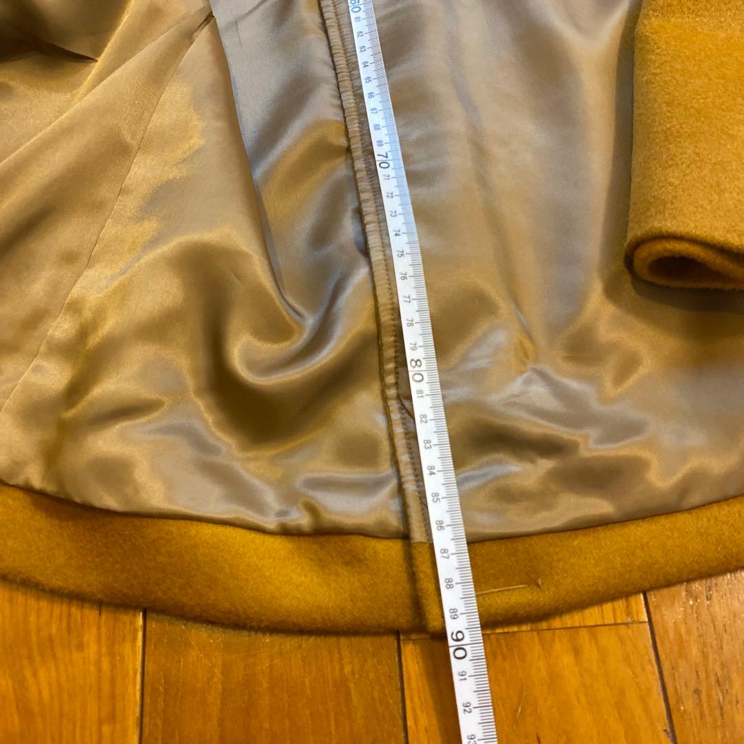 R*k様 23区 ダブルブレストコート 46 マスタード新品大きいサイズオンワー