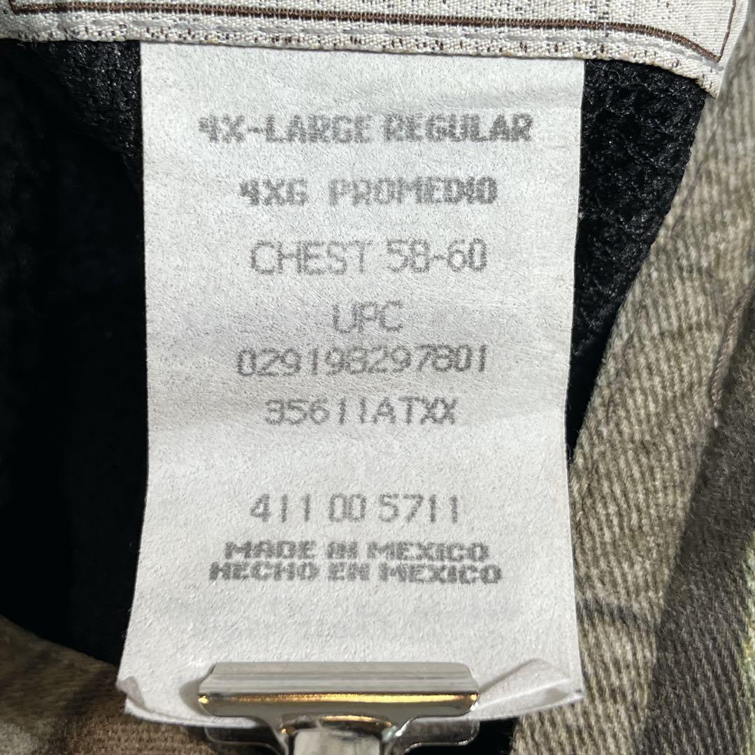 りんご様90s ウォールズ リアルツリー柄 アクティブジャケット 4XL7541