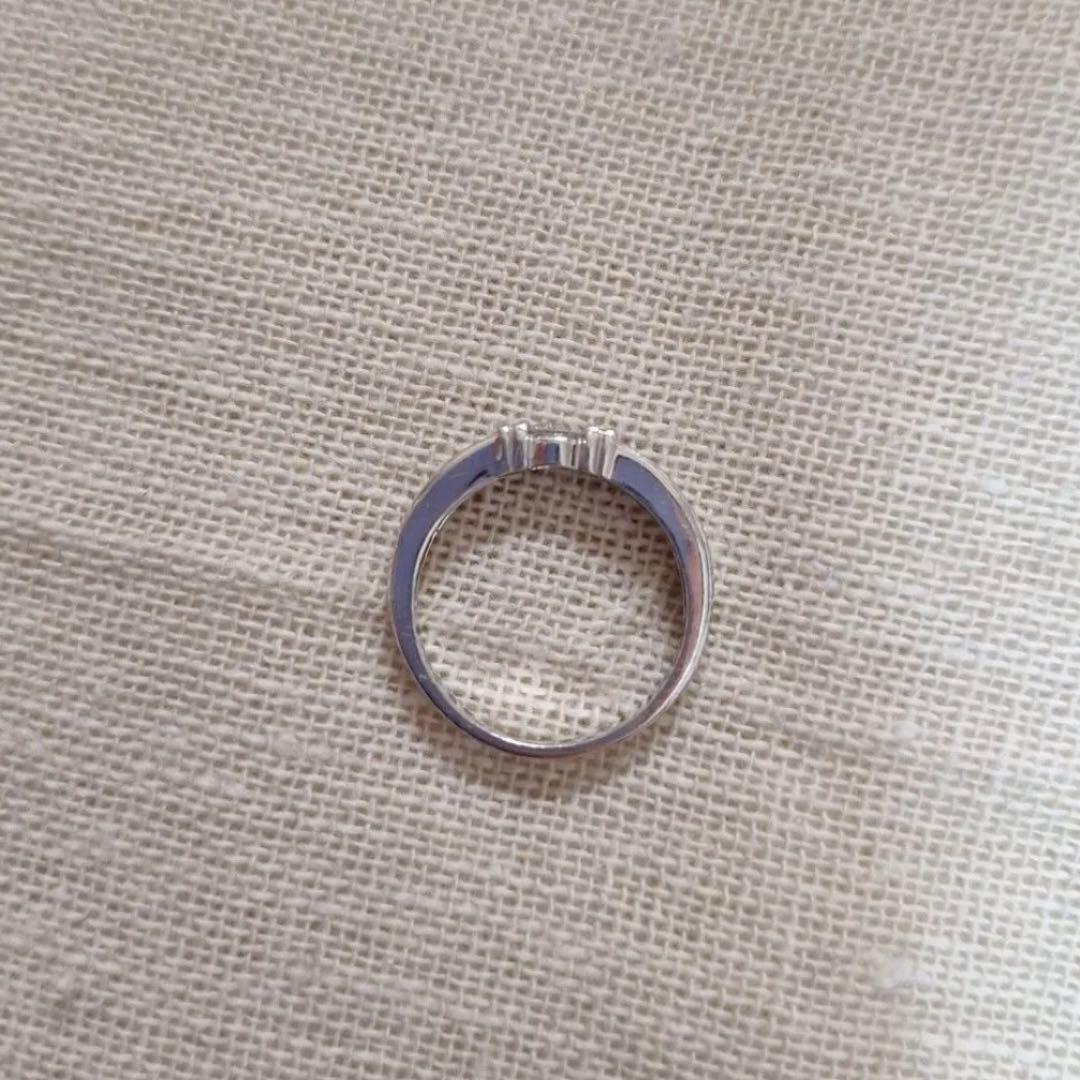 PT900 ダイヤ 0.5ct ハーフエタニティ リング