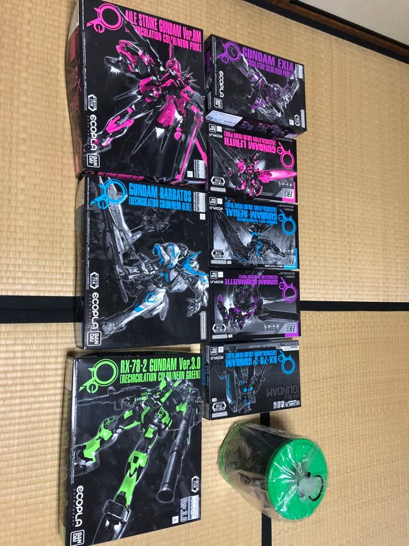 ガンプラ　リサーキュレーション　セット売り　hg mg エントリー