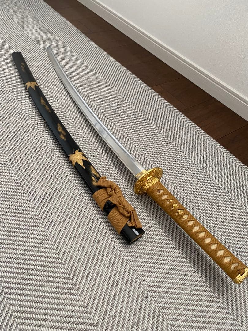 黒金装飾の刀 2本セット