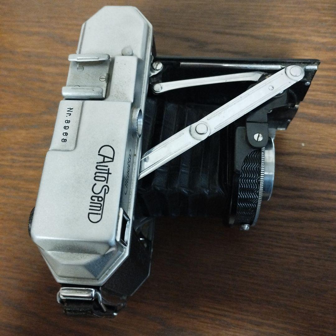 ミノルタ蛇腹カメラ　auto semi