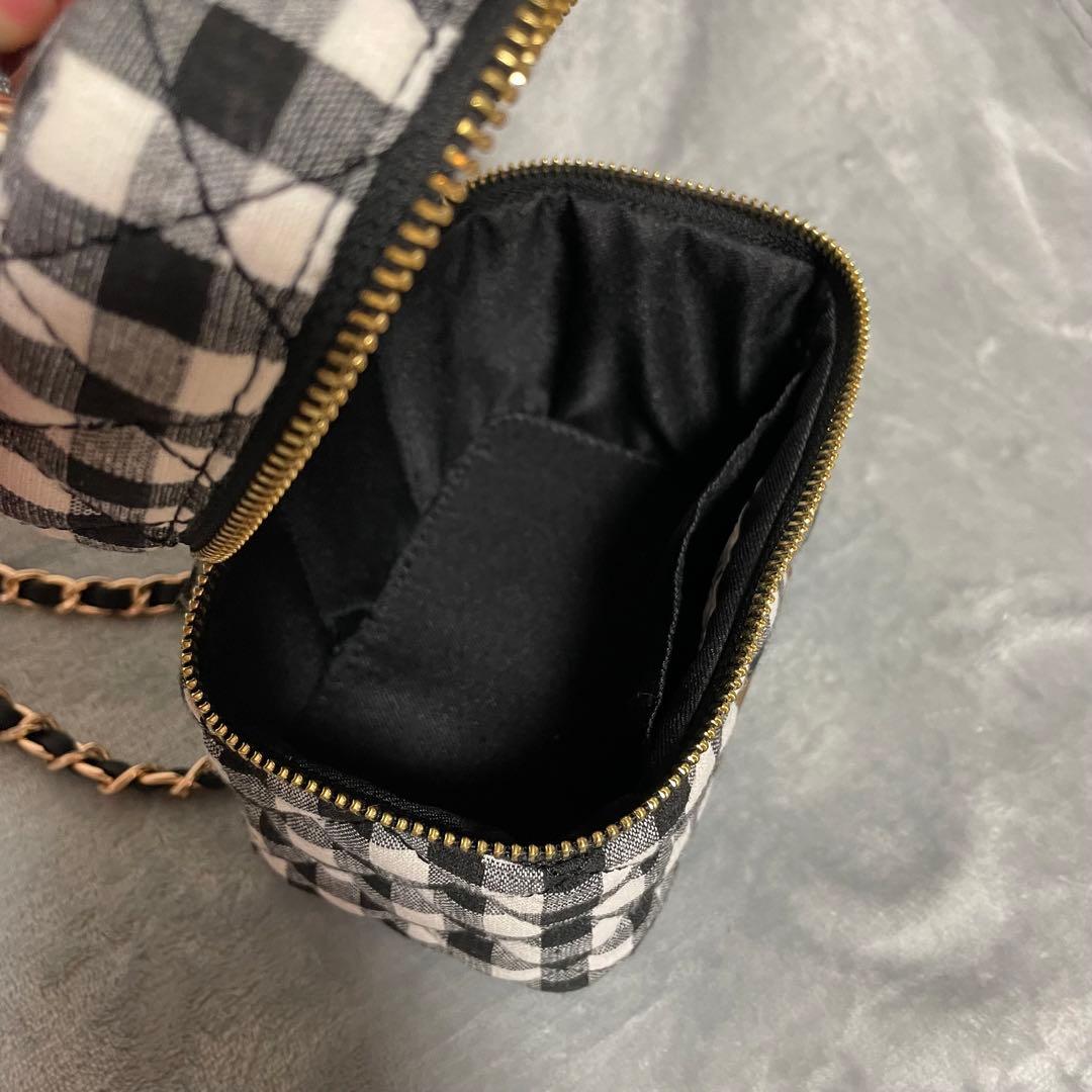 エル　　ダーリッチ バニティバッグ キルティングスクエアミニバッグ MIX