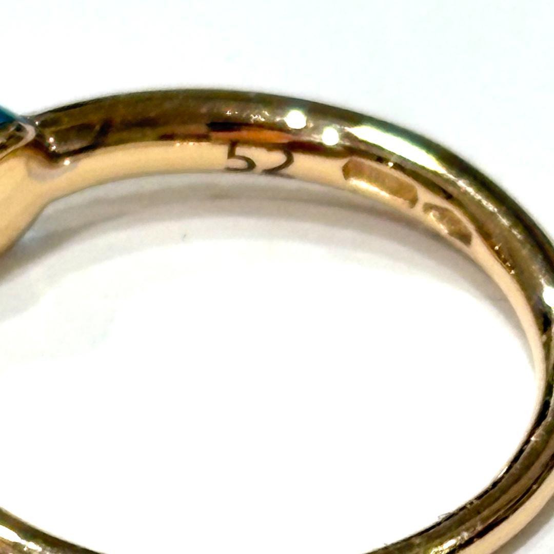 POMELLATO マーマノンマーマ #52 ブルートパーズ×ダイヤ 750