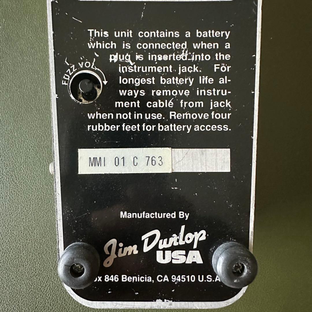 ギター Jim Dunlop Jimi Hendrix FUZZ WAH JH-1FW