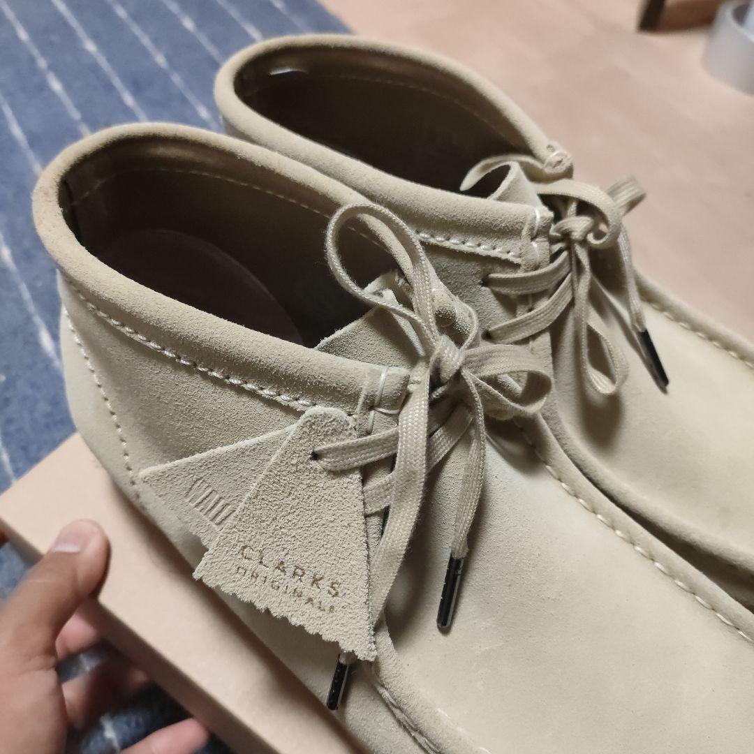 CLARKS モカシン ベージュ M 42cm