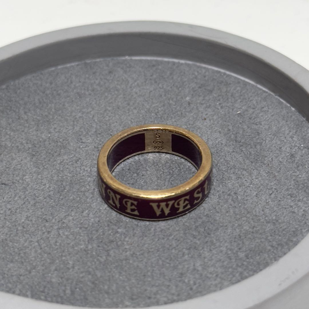 Vivienne Westwood コンジットストリートリング ボルドー