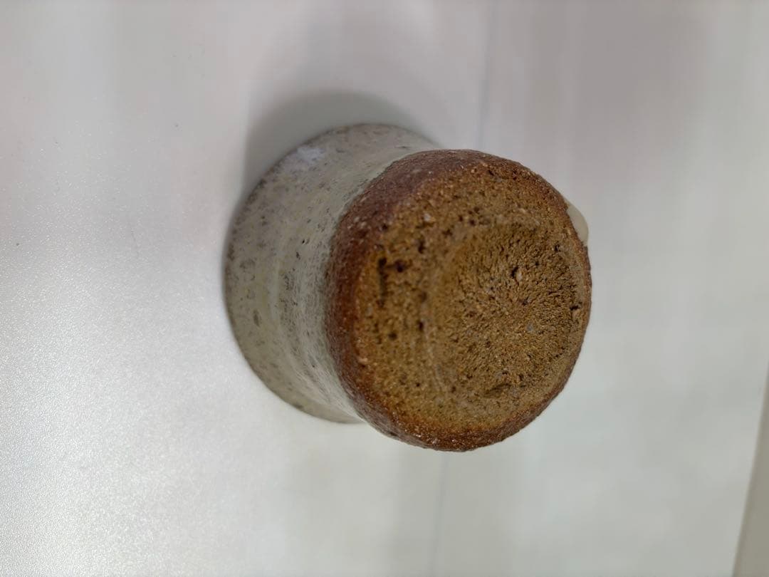 西岡小十　斑唐津　ぐい呑み