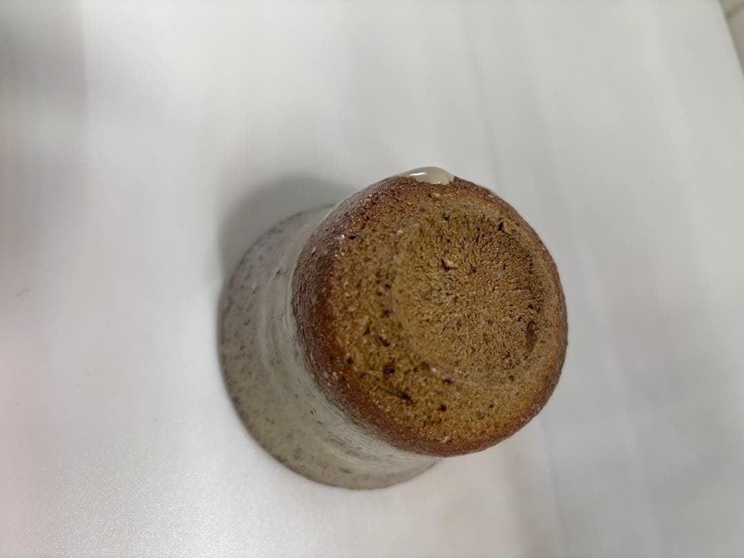 西岡小十　斑唐津　ぐい呑み