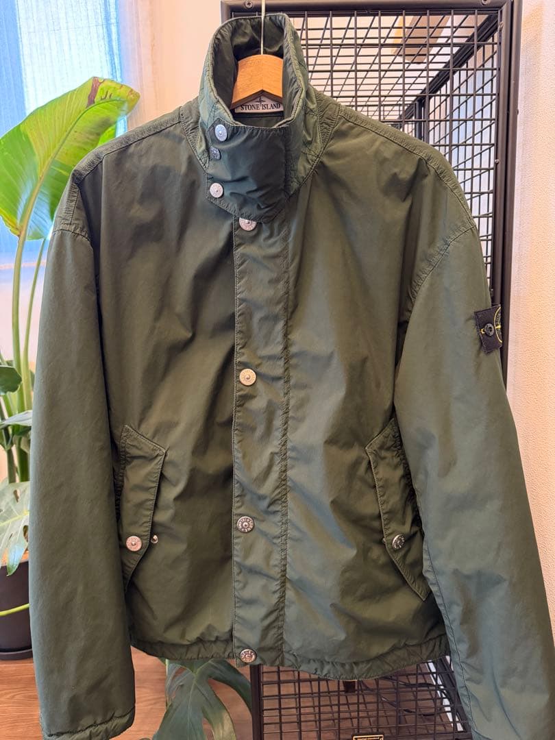 STONE  「COACH JACKET」25AW グリーン