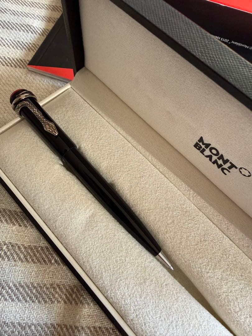 モンブラン、がルージュ＆ノワール、ボールペン