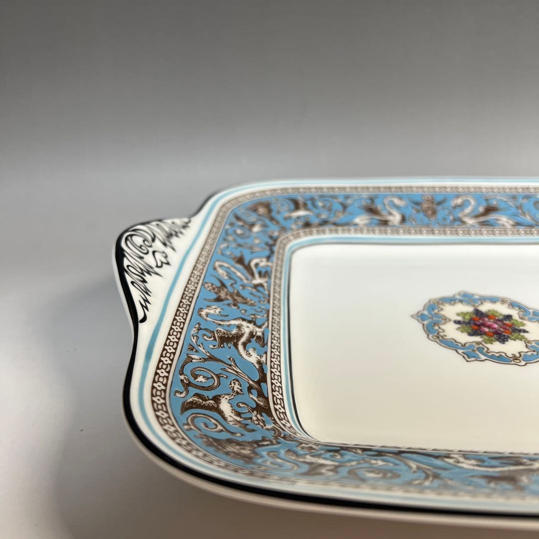 ウェッジウッド フロレンティーン ターコイズ ブレッド&バタープレート