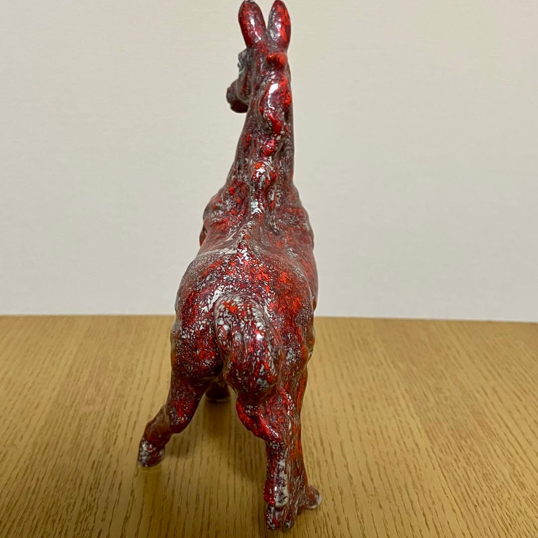 箕面焼 松田箕山 赤馬