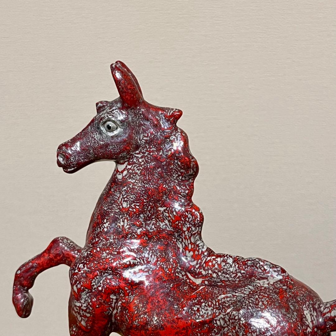 箕面焼 松田箕山 赤馬