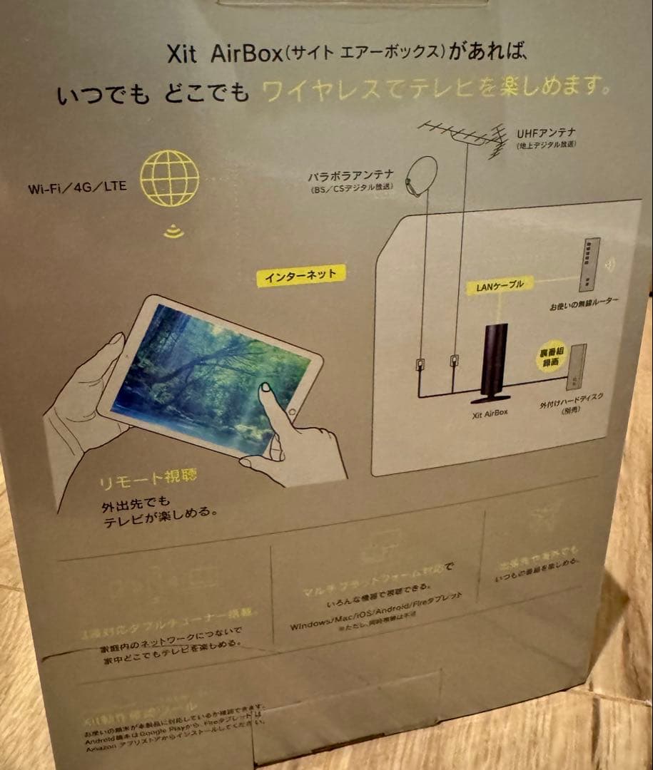 その他 PIXELA Xit AirBox XIT-AIR110W