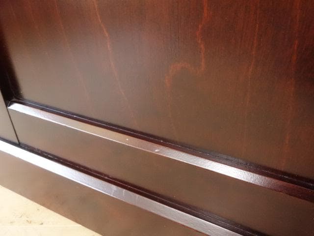 北海道民芸家具　ナイトテーブル　サイドテーブル　 再塗装済　ＵＳＥＤ