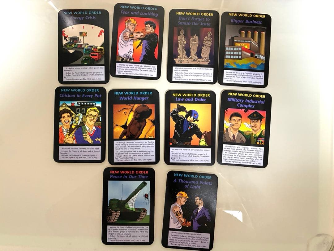 オリジナル版　限定品　イルミナティカード　25枚