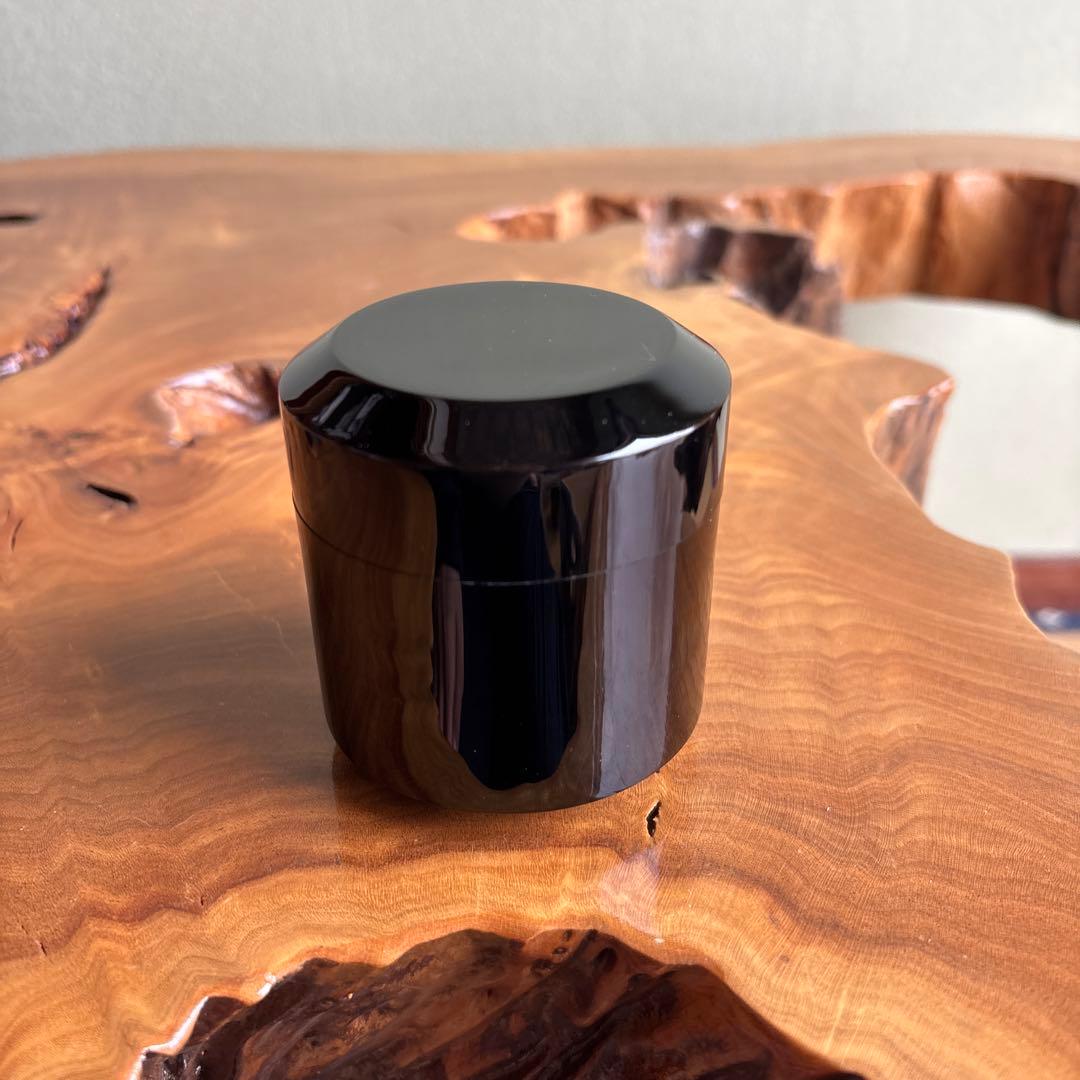 真塗 雪吹棗 茶道具 共箱