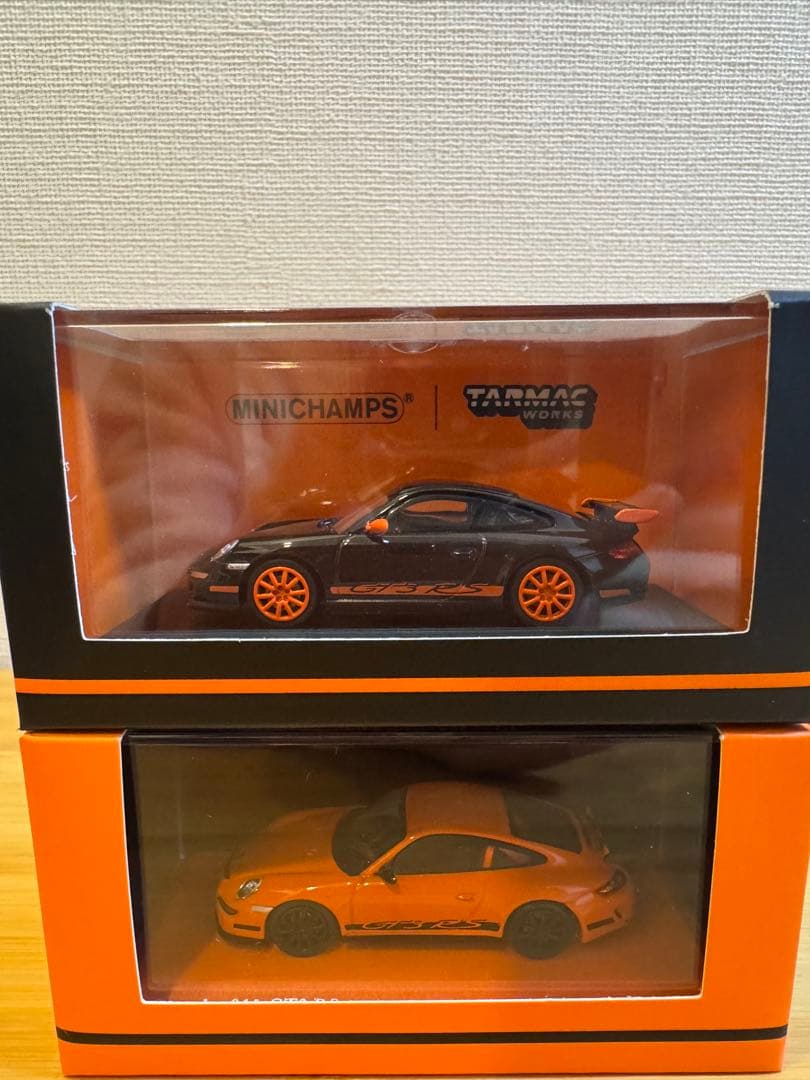 【MINICHAMPS64】2台セットPorsche 911 GT3 RS