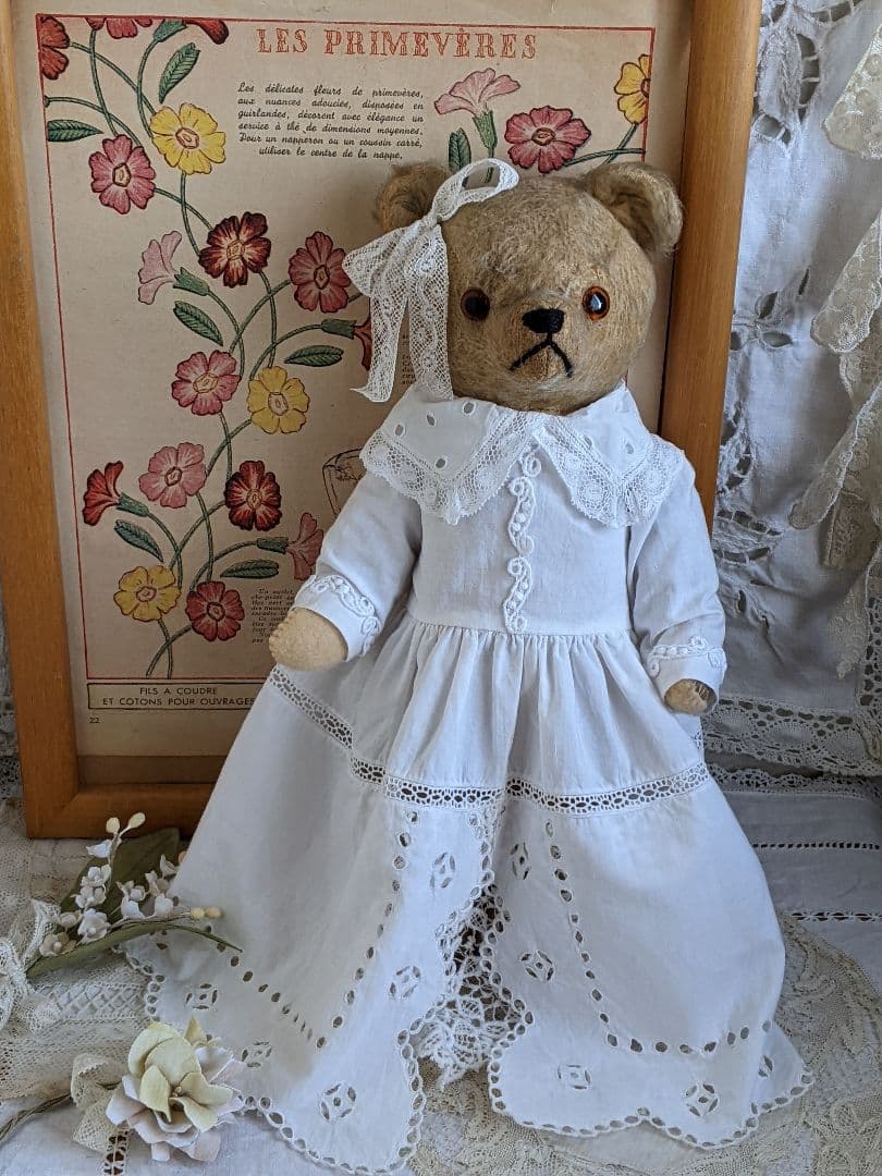 【m】アンティークベア　アンティークテディベア　ドイツ