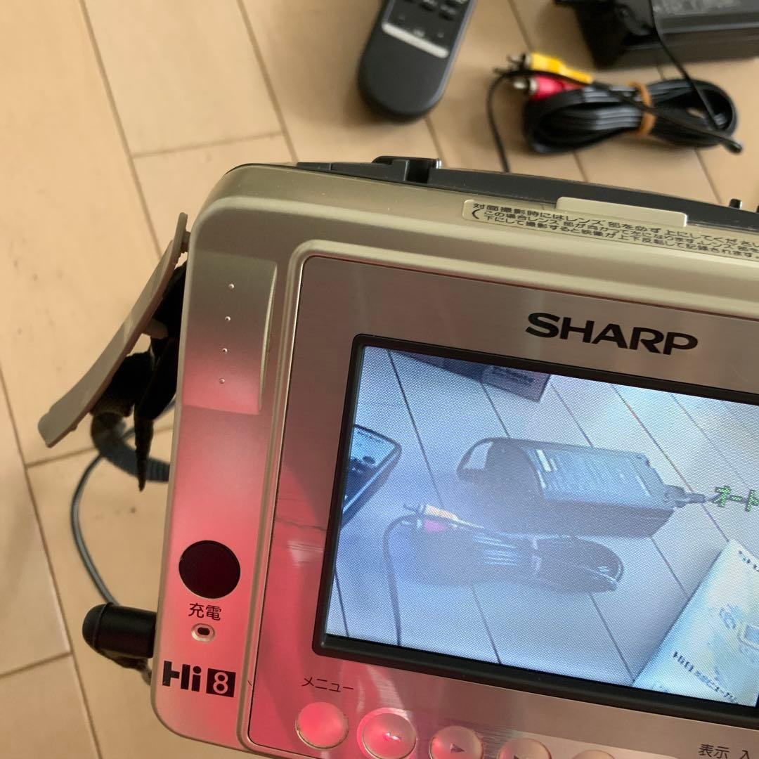 8ミリビデオカメラ SHARP Hi8 液晶ビューカム VL-EH500