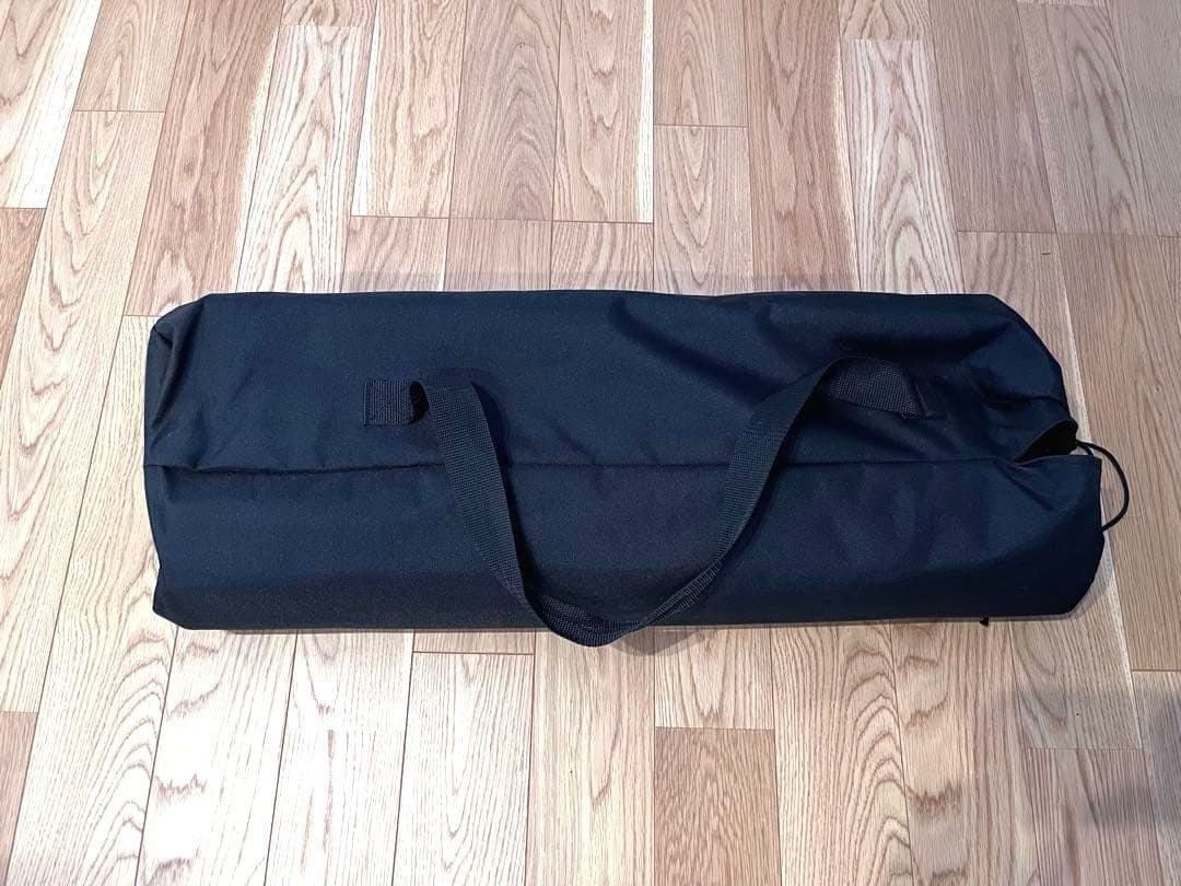 【美品】タラスブルバ アルミコンパクトロールテーブル L ブラック