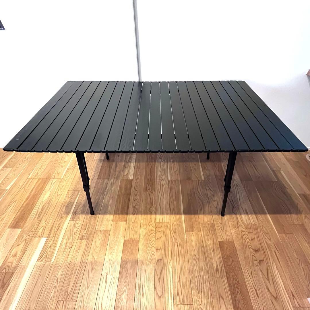 【美品】タラスブルバ アルミコンパクトロールテーブル L ブラック