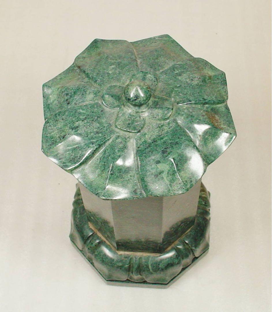 平安 末法 経塚 経筒 宝塔 蛇紋石 蓮華紋 仏像 仏教美術 骨董 古美術