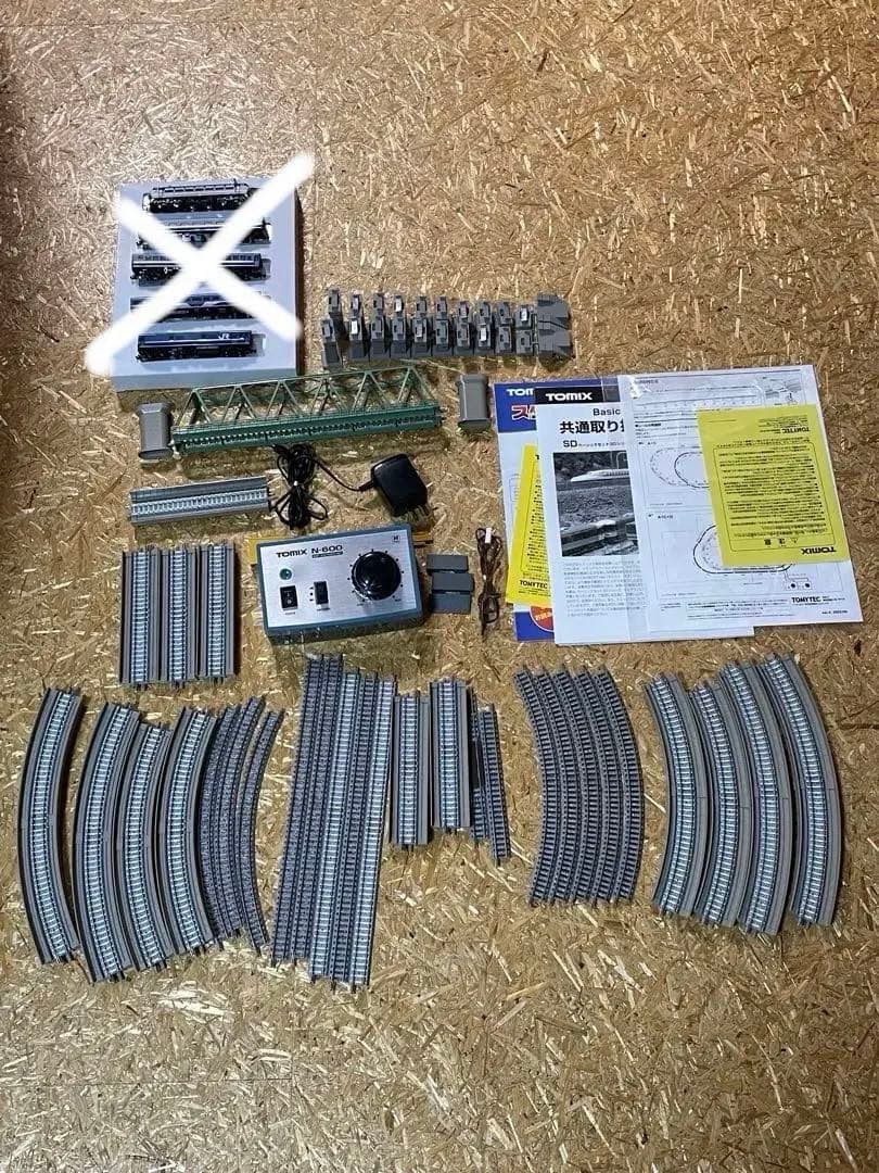 Nゲージ TOMIX立体交差レール ブルートレインつき　まもなく終了