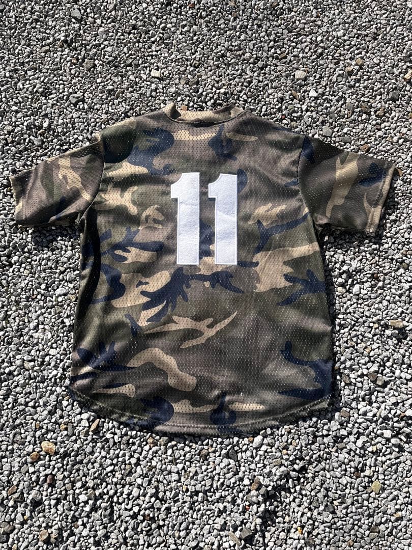 トップス Supreme S Logo Baseball Henley Camo