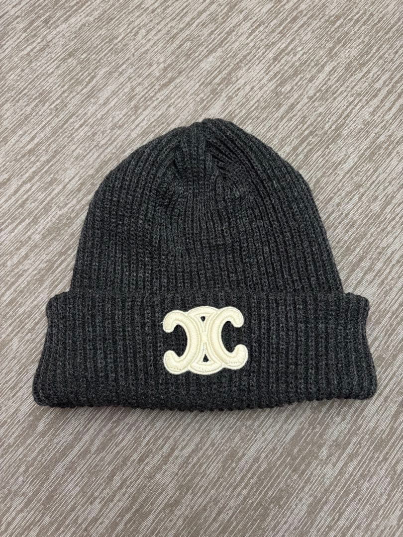 CELINE セリーヌ トリオンフ ニット帽