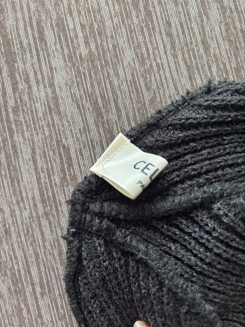 CELINE セリーヌ トリオンフ ニット帽