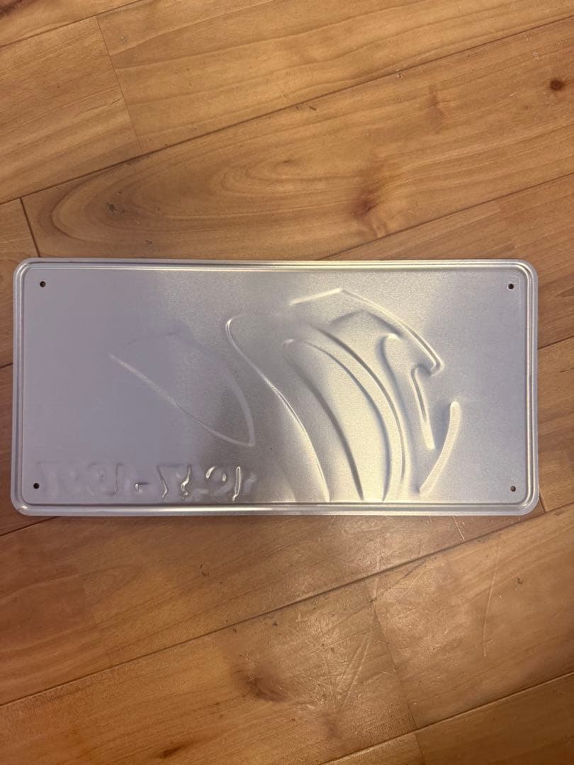 【希少レア】Ferrari 純正 50周年記念ナンバープレート フェラーリ