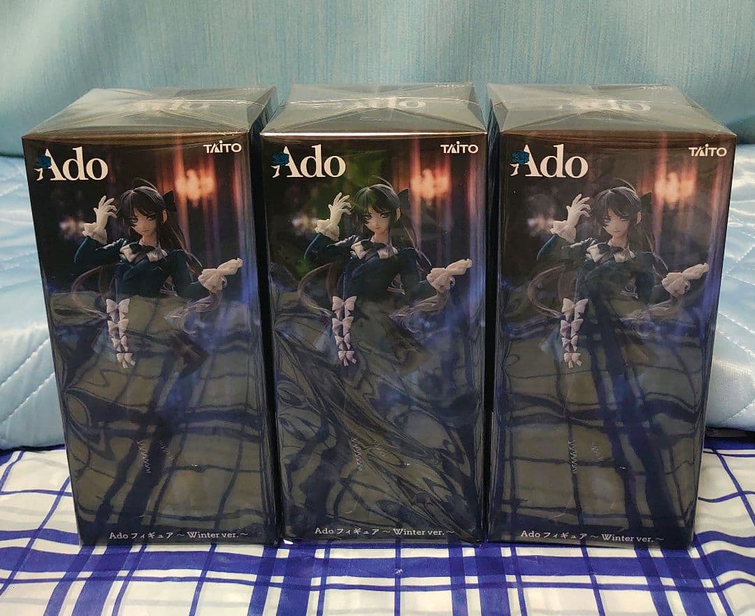 (未開封)Ado フィギュア Winter ver. ３個体セット ラウンドワン