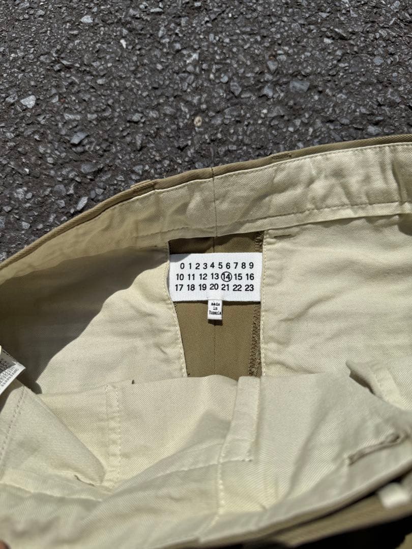 maison margiela チノパン　テーパードpants