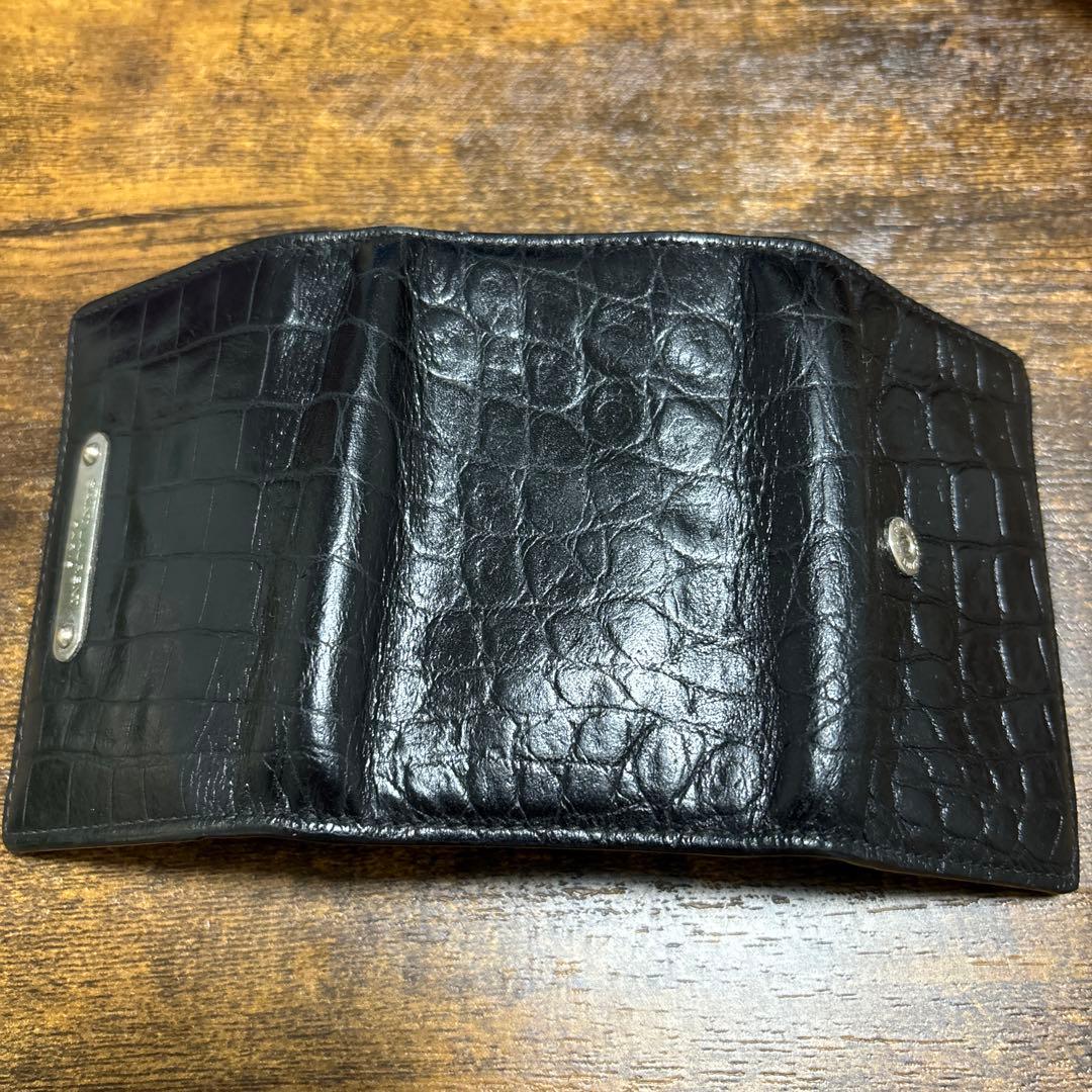 SAINT LAURENT 黒 レザー キーケース