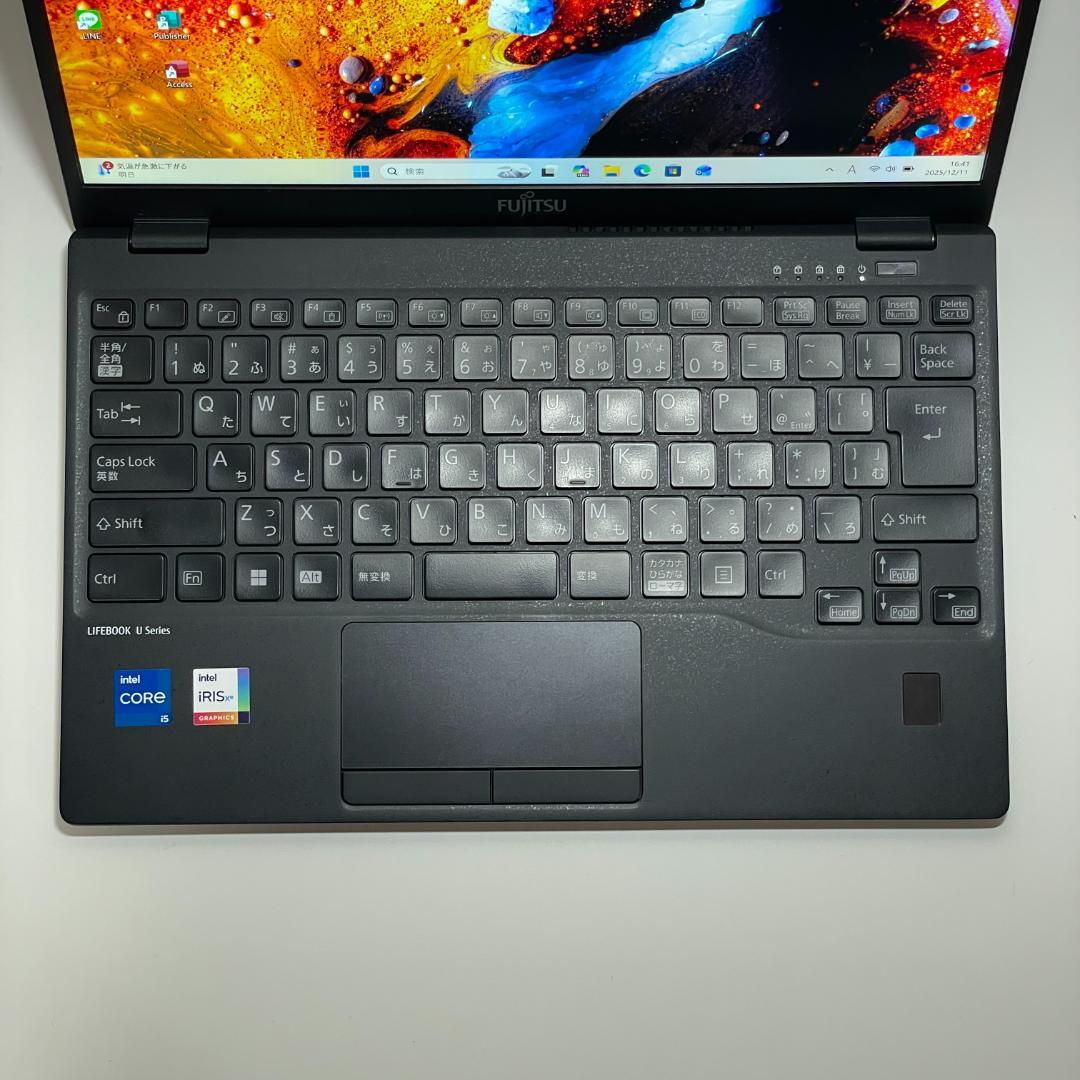 ★美品★第12世代i5 富士通 LIFEBOOK U9312 win11 SSD