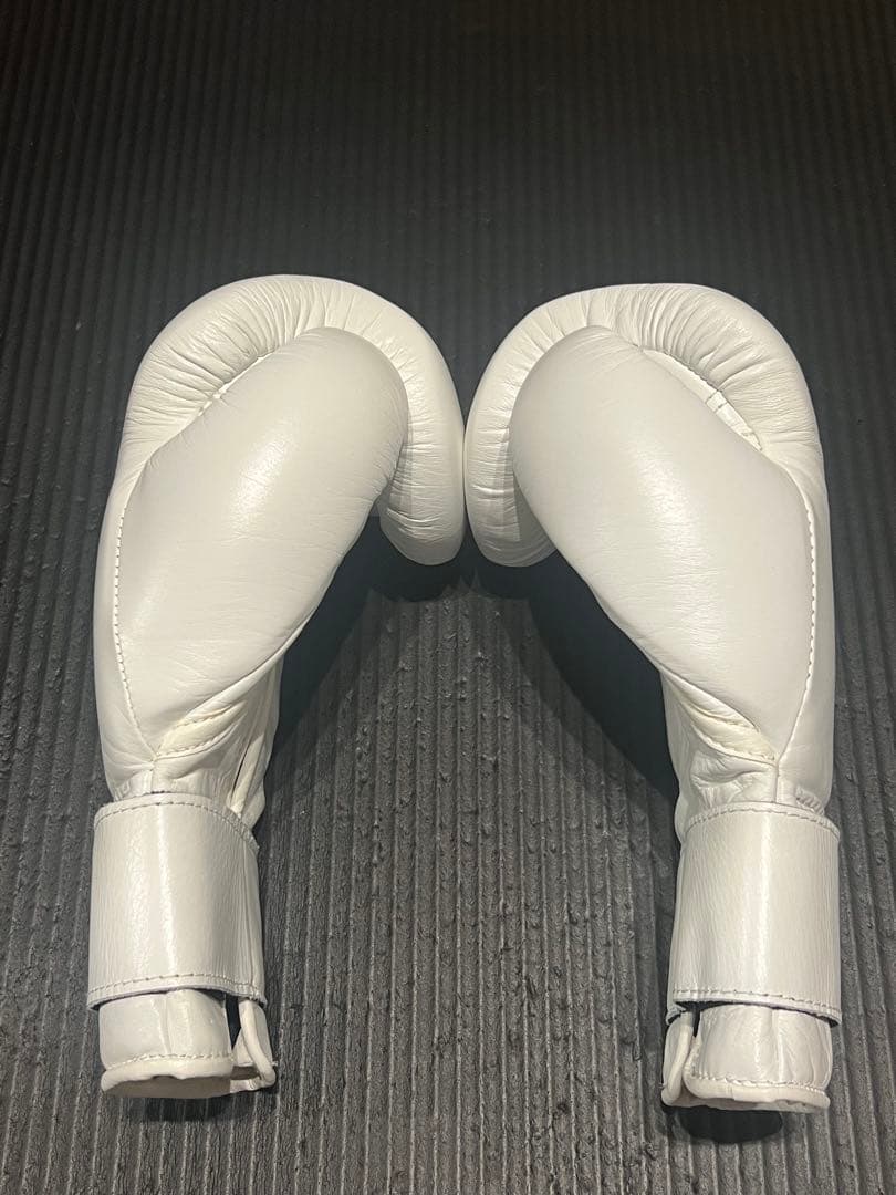 Winning ボクシンググローブ 12oz ホワイト モデル：MS-400B