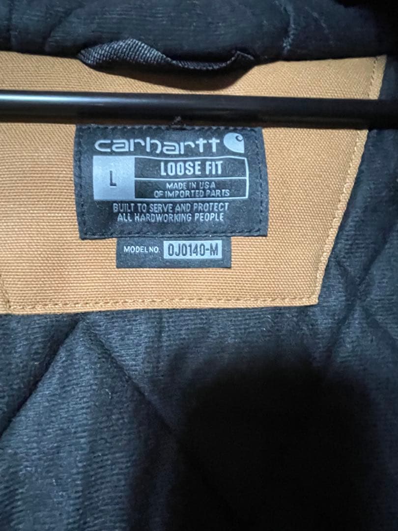 Carhartt ルーズフィットジャケット L ブラウン
