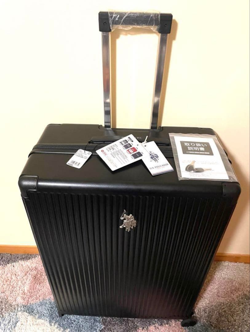 新品　ユーエスポロ アッスン　US3002 キャリーバッグ 黒　Lサイズ　91L